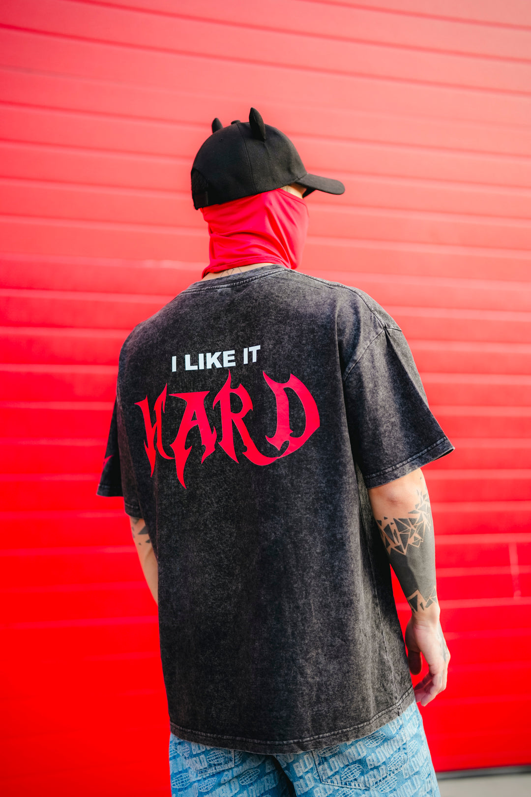 I LIKE IT HARD (Grey Oversized)