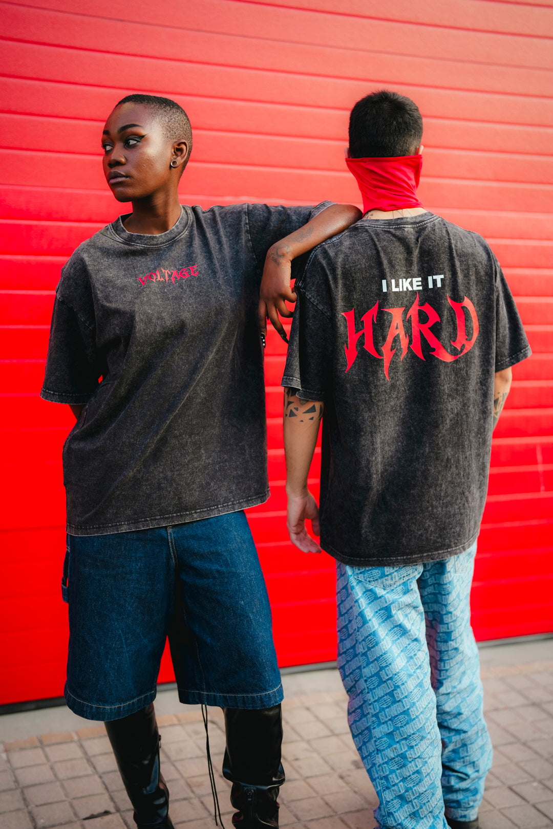I LIKE IT HARD (Grey Oversized)