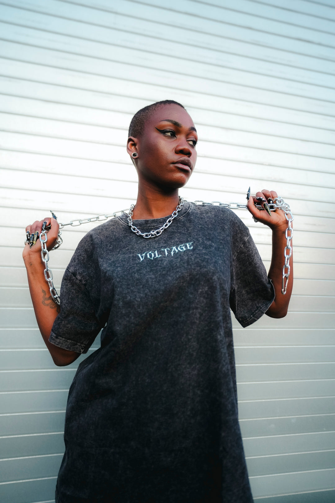 SPIKED HEART TEE