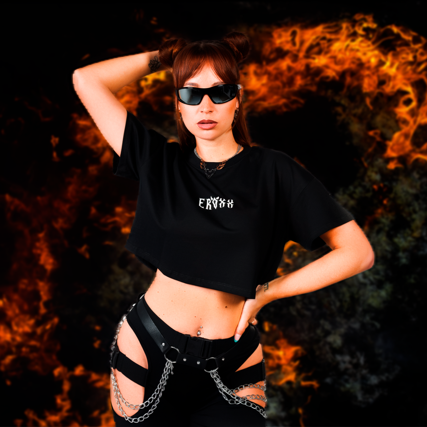 ERØXX ON FIRE TOP